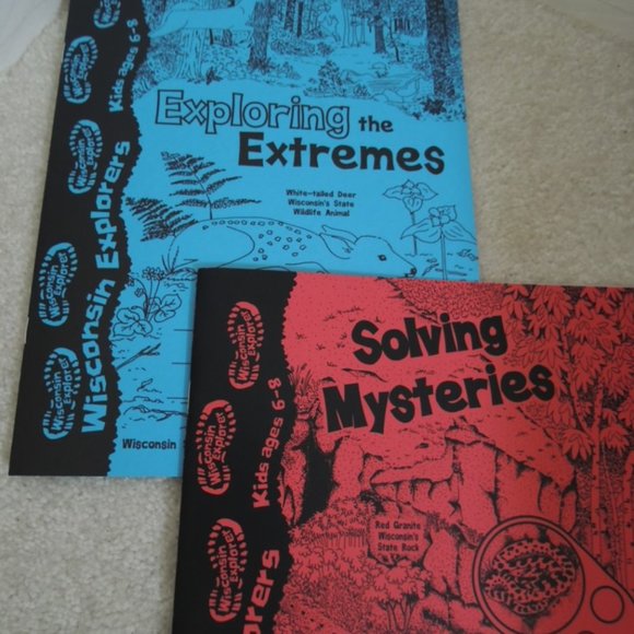 Kids Activity Books Ages 3-5 Ages 6-8 Ages 9+ Learn About Nature Wisconsin - Picture 4 of 8